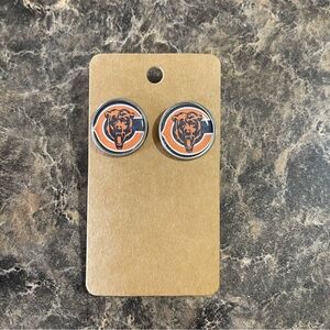 Chicago Bears Earrings New